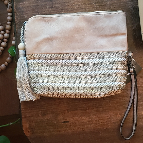 NWT Tan Clutch - Picture 4 of 5